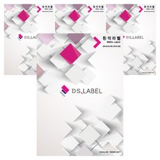 DS標籤 雷射噴墨 白色 DS3002, 400個, 2格