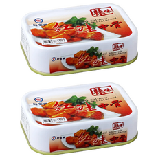 新宜興 紅鮭中骨 常溫保存 開罐即食, 100g, 2罐