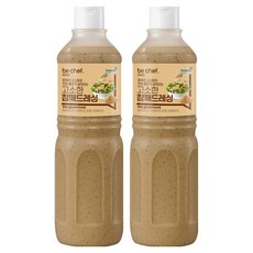 Be Chef 香醇芝麻沙拉醬, 2個, 990g