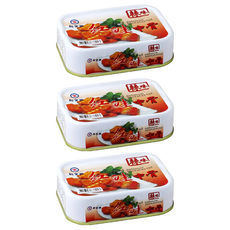 新宜興 紅鮭中骨, 100g, 3罐