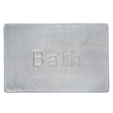 comet 記憶海綿腳踏墊, 薄荷灰