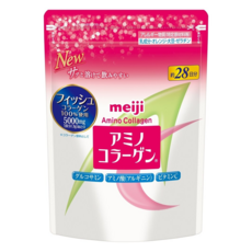meiji 明治 台灣公司貨 Amino Collagen 氨基膠原蛋白 膠原蛋白粉 28日份, 196g, 1包