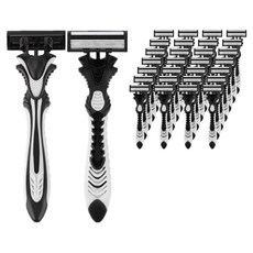 飯店用刮鬍刀 5刀片款, 30個, 1入