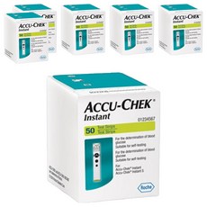 아큐첵 인스턴트 혈당측정지, 6개, 50개입