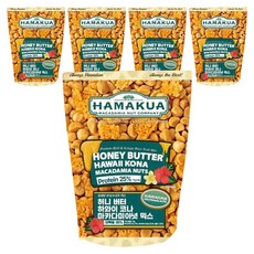 HAMAKUA 蜂蜜奶油夏威夷科納夏威夷豆綜合堅果, 5個, 75g