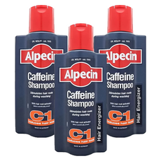Alpecin C1 咖啡因洗髮露, 375ml, 3瓶