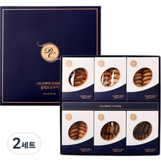 新羅明和名人餅乾禮盒, 2組, 485g