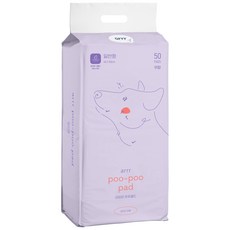 arrr 寵物噗噗尿布墊 無香, 50入, 1個