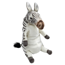HANSA TOY 斑馬手偶 29cm 5歲以上, 1個, 1個