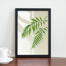 코멧 홈 국내생산 베이직 프레임 인테리어 액자 A4_블랙, 블랙, 1개