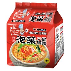 KORMOSA 韓寶 泡菜火鍋麵 110g, 4包