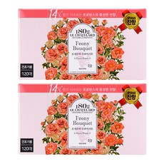 1802 LE CHATELARD 烘衣柔軟香氛去靜電紙 牡丹花束 含法國草本精油 持續濃郁豐富花香, 120張, 2盒