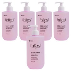 GREEN FINGER 綠手指 森林舒緩香氛低刺激沐浴乳 花香, 500ml, 5個