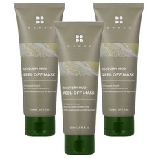 BRMUD 深層清潔溫和修護泥膜, 110ml, 3個