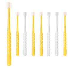 예꼬맘 360도 1단계 영유아칫솔, 옐로우, 4개입, 2개