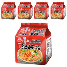 KORMOSA 韓寶 泡菜火鍋麵 110g 4包, 20包