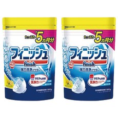 finish 強力洗碗機專用洗碗粉, 660g, 2包