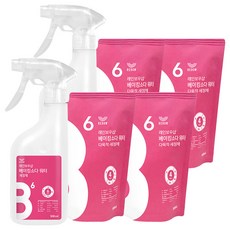 Rainbow Shop 小蘇打水多功能清潔劑 500ml + 補充裝 500ml x 2p, 2組