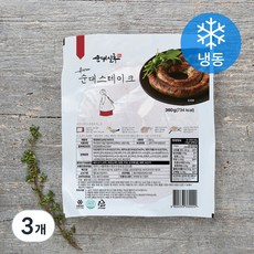 순대실록 육경희의 순대 스테이크 (냉동), 360g, 3개