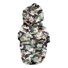 SassyDog 風衣雨衣, 迷彩, 1件