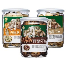 Global Garden 盛花園 杏鮑菇原味+杏鮑菇芥末+香菇脆片小點 3件組 低溫真空乾燥、無負擔 咬勁爽脆、味美口感佳, 270g, 1組
