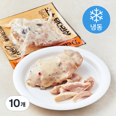 딜리스틱 소스 닭다리살 그릴드머쉬룸 (냉동), 100g, 10개