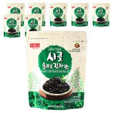 시골 올리브 김자반, 8개, 40g