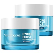 Neutrogena 台灣公司貨 水活保濕晚霜, 50g, 2罐