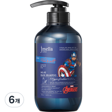 제이멜라 인 프랑스 마블 우드 앤 솔트 헤어 샴푸, 6개, 500ml, 6개