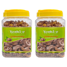 Faminuts 越南鹽味帶皮腰果 香脆美味 健康零食首選, 380g, 2罐