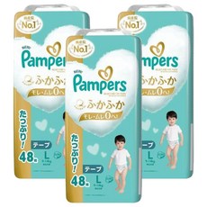 Pampers 幫寶適 日本境內版 黏貼型尿布 9~14kg, L, 144片