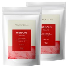 유리아 히비스커스 삼각티백, 1.2g, 100개입, 2개