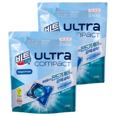 Beat 深層護色防螨洗衣膠囊 草本森林香, 50入, 2個