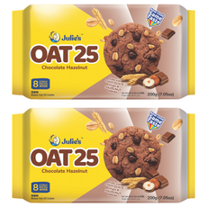 Julie's 茱蒂絲 巧克力榛果燕麥餅, 200g, 2包