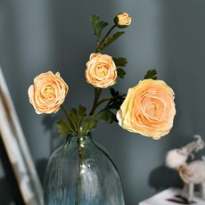 GAPANG 乾花玫瑰01號 DRYE009, 白色的