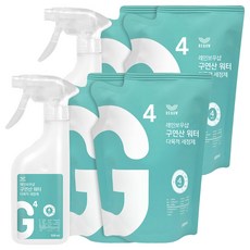 REBOW 檸檬酸水多功能清潔劑 500ml +補充包 500ml x 2入, 2套