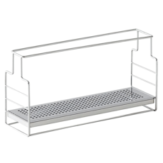 KOGU 下村 18-8不鏽鋼長型三段高度可調式咖啡手沖架, 1個, 銀色