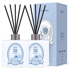 쿤달 시그니처 룸 디퓨저 부티크 에디션, 2개, 500ml, 휘게우드