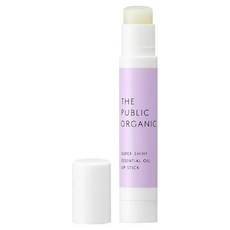 THE PUBLIC ORGANIC 精油保濕護唇膏, 佛手柑 + 木蘭, 3.3g, 1個