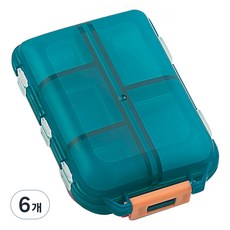 Polar攜帶式藥丸盒 藍色, 6個