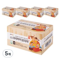 gomgom 兒童麥茶, 香醇口味, 192g, 5個, 24入