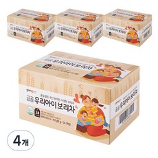 gomgom 兒童麥茶, 香醇口味, 192g, 4個, 24入