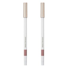 [純素美妝] Heart Percent Dote on Mood 纖細唇線筆 0.4g, 08 迷霧藕紫色, 2個