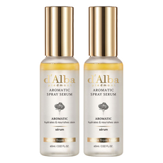 [비건뷰티] 달바 화이트 트러플 퍼스트 아로마틱 스프레이 세럼, 60ml, 2개 60ml, 2개