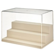 FAmILyLIFE 生活 長形3層階梯透明展示盒 A-469, 1個