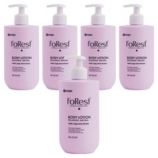 그린핑거 포레스트 릴렉싱 아로마 고보습 저자극 바디로션, 500ml, 5개