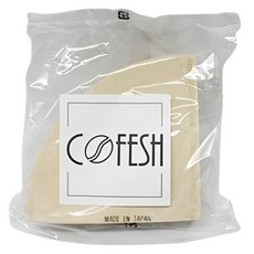 COFESH V椎形02濾紙 VF-02-100M 1~4杯, 100張, 1包