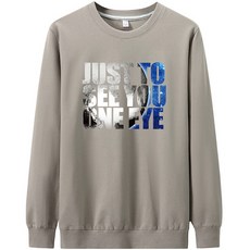 남성용 저스트 투 우주 프린팅 멋있는 가을 맨투맨