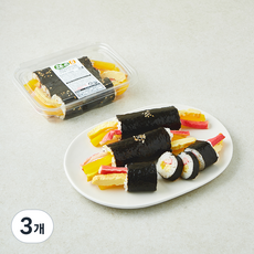 샐러드g 계란맛살 꼬투리김밥, 328g, 3개