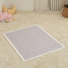 lolbaby 孩童固定帶絎縫睡墊, 03 Lavender Gray, 1件